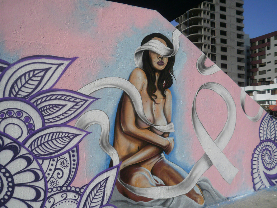 Campaña del Cancer de mama , Quito , ecuador